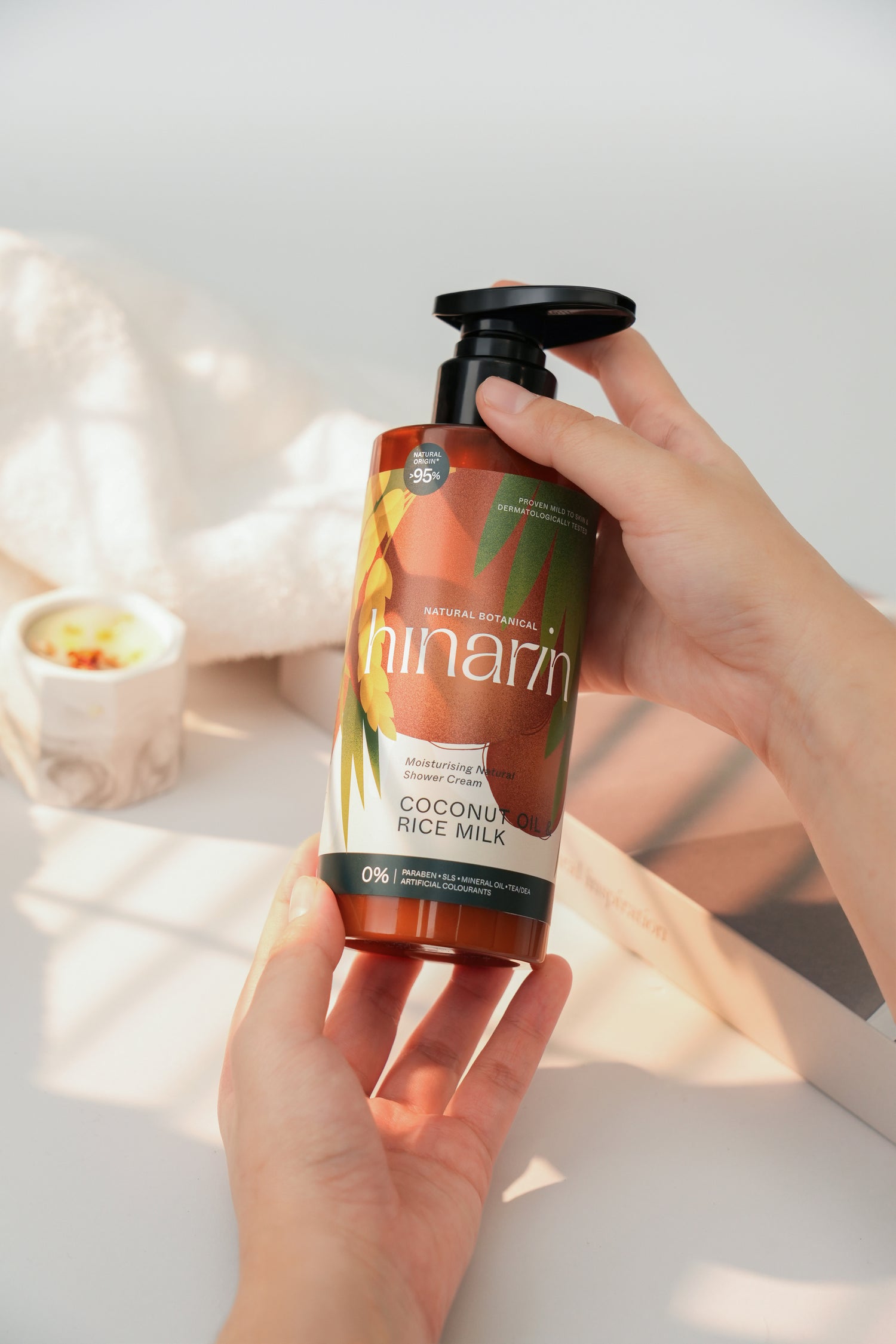 Moisturising Natural Shower Cream